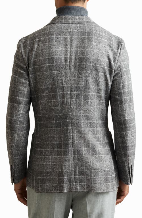 REISS REISS FEEL PLAID FELTED SPORT COAT 