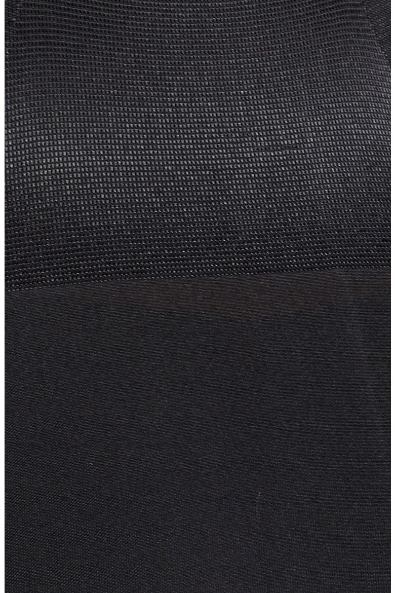 'B Smooth' Low Back Slip, Alternate, color, BLACK