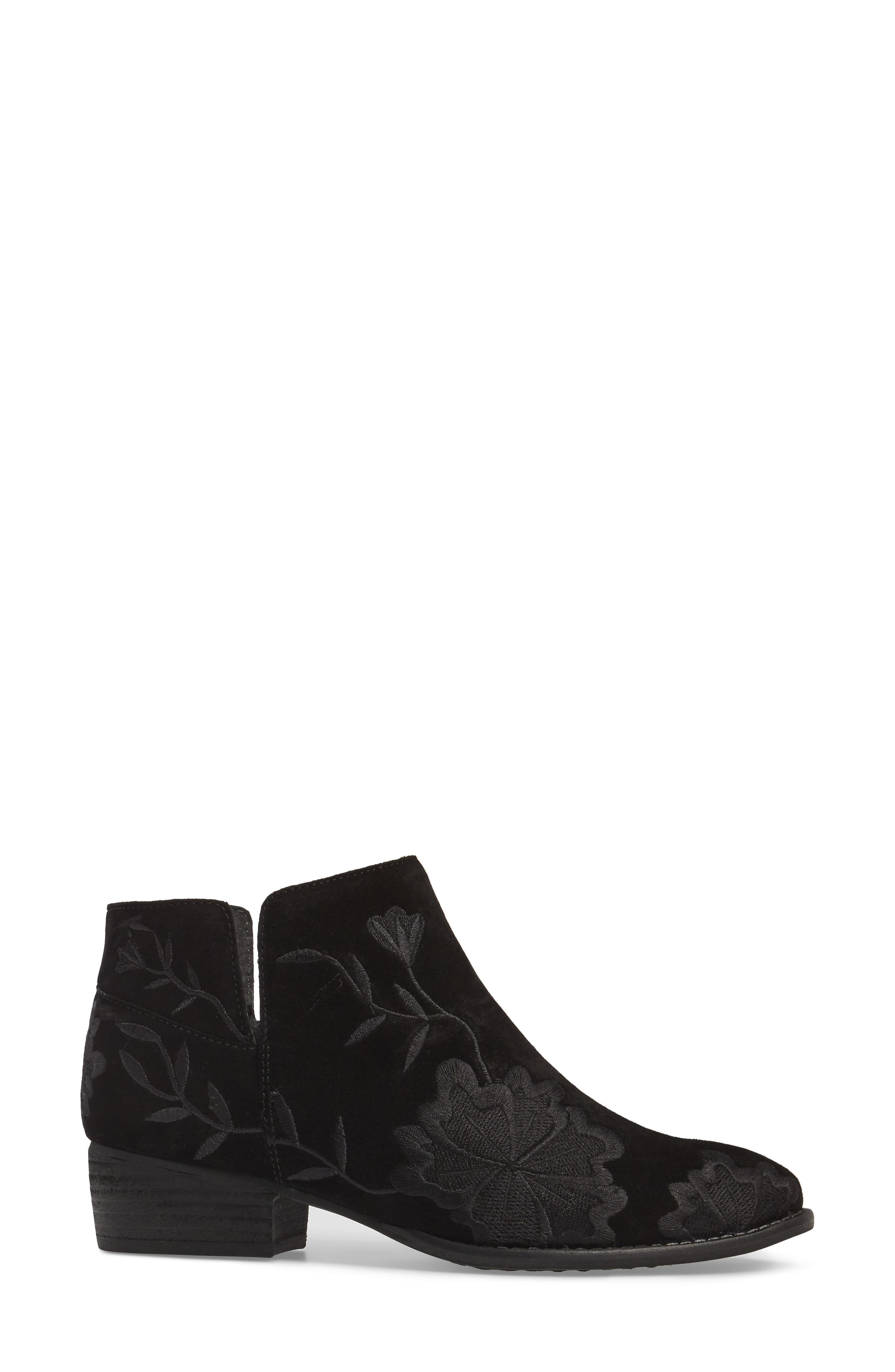 Seychelles Lantern Embroidered Short Bootie, Alternate, color, 