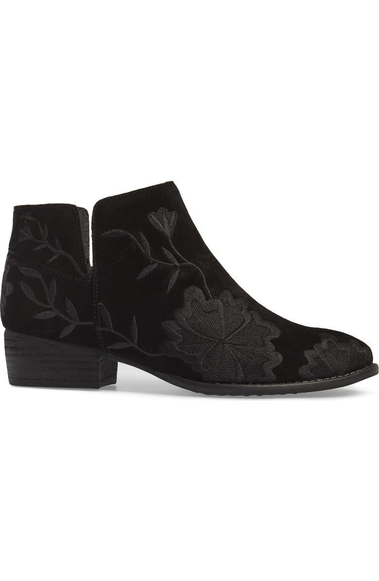 Seychelles Lantern Embroidered Short Bootie, Alternate, color,