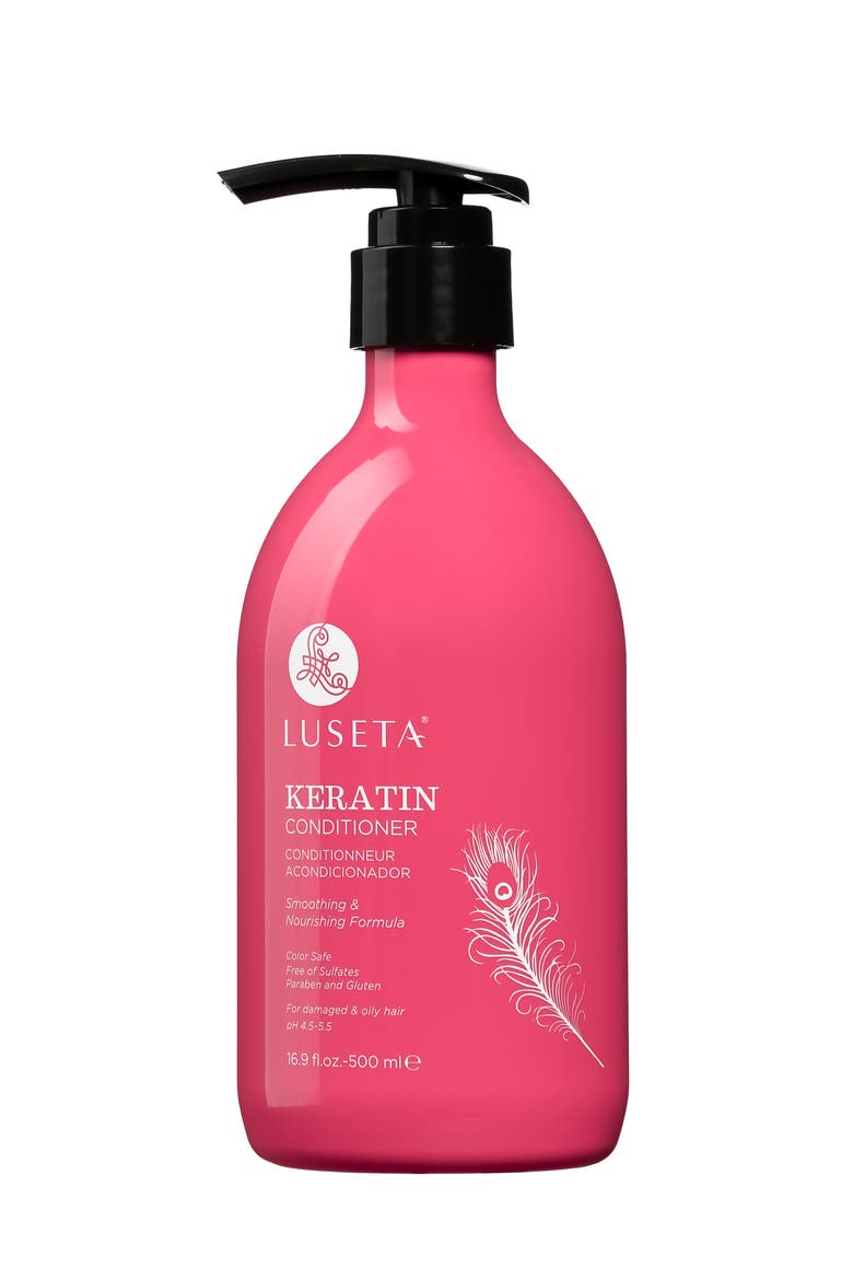 Keratin Smooth Conditioner, Main, color, PINK