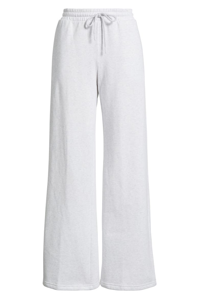 Baggy Wide Leg Sweatpants, Alternate, color, GREY FOG HEATHER