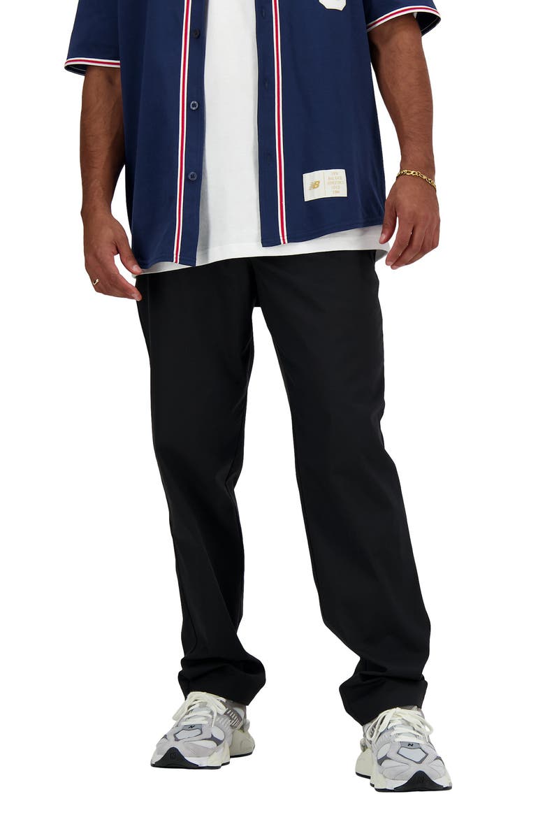 New Balance Twill Straight Leg Pants, Alternate, color, 