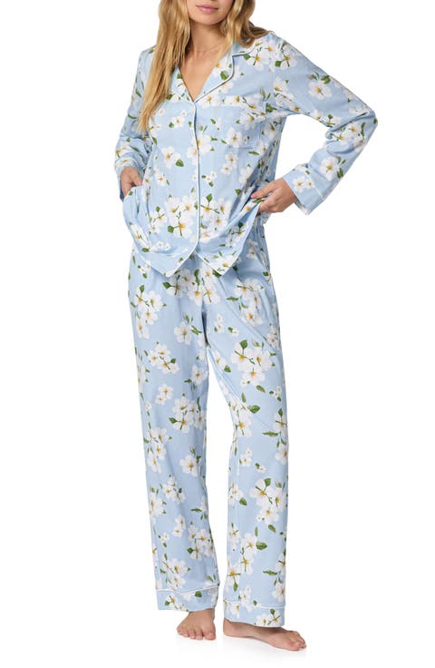 Stretch Cotton Jersey Pajamas (Regular 
Plus)