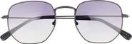 Cole Haan 51mm Polarized Angular Round Sunglasses