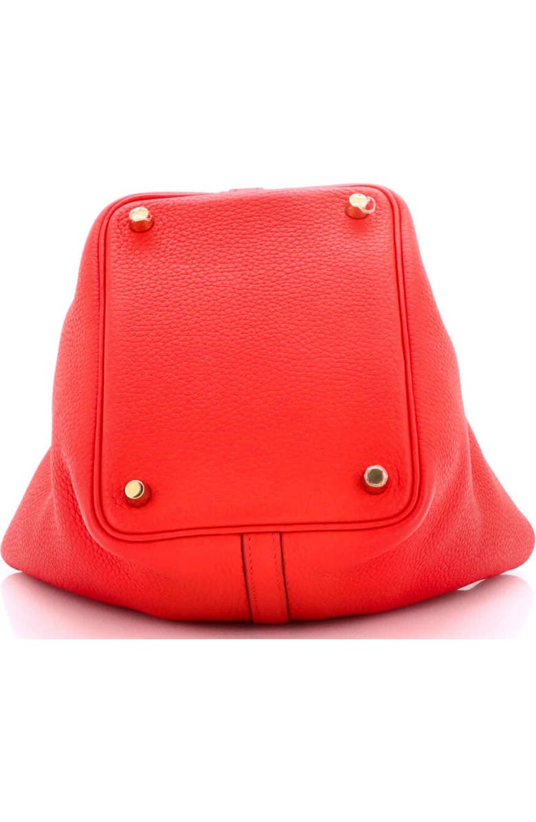 Pre-Owned Hermes Picotin Lock Bag Clemence PM, Alternate, color, Rouge De Coeur