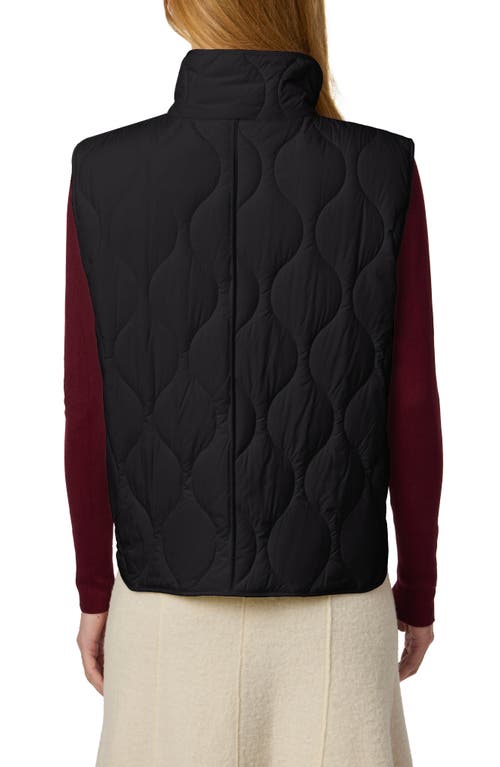 Bernardo Beekman Quilted Puffer Vest In Black