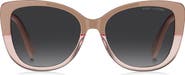 Marc Jacobs 55mm Gradient Cat Eye Sunglasses