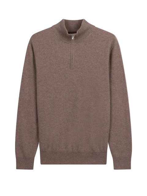 Timeless Half-Zip Cashmere Sweater