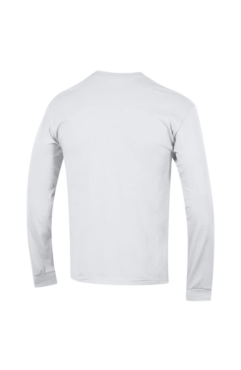 Champion Men's Champion  White Auburn Tigers Arch Over Logo Long Sleeve T-Shirt, Alternate, color, White