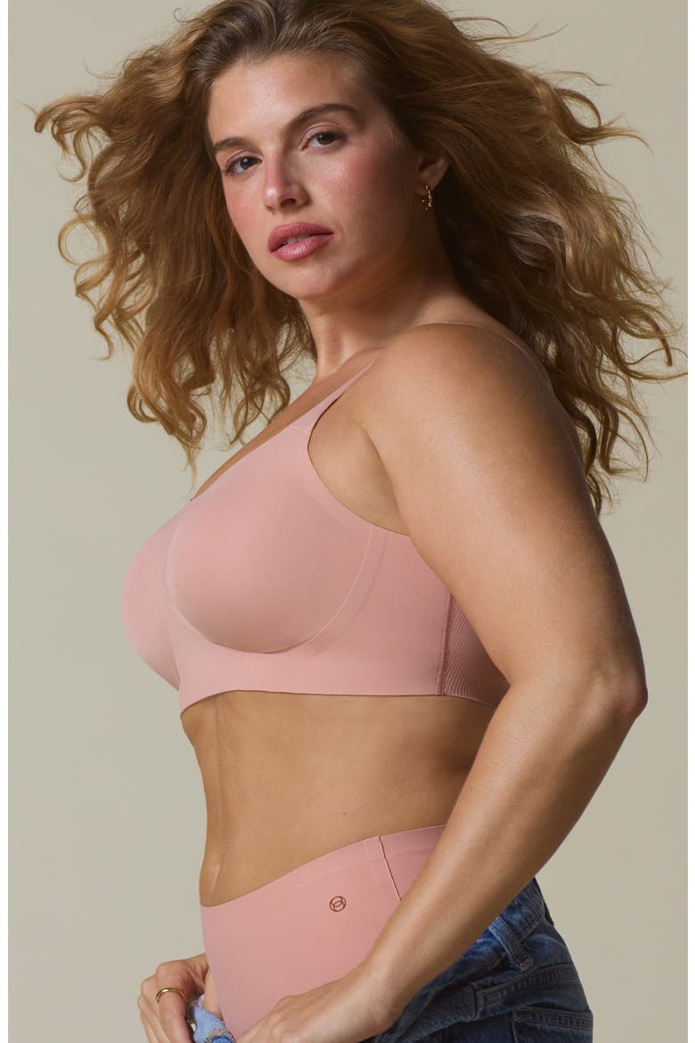 Structured Scoop Shaper Bra, Alternate, color, HIMALAYAN SALT