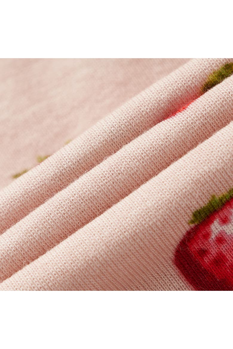 Organic Cotton One Piece, Alternate, color, Strawberry