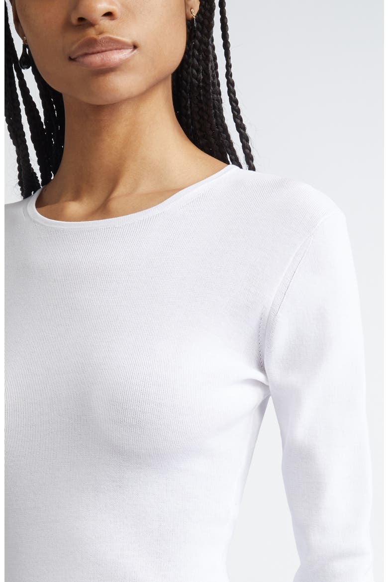 Compact Organic Cotton Top, Alternate, color, WHITE