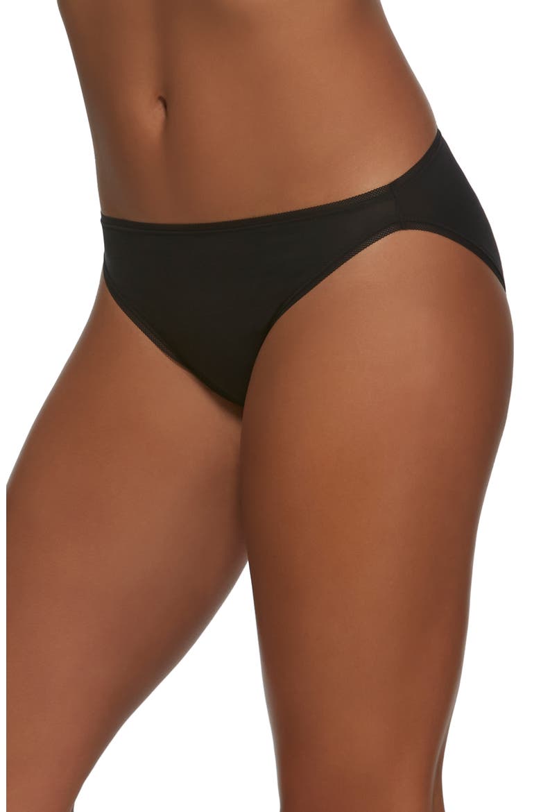 Assorted 3-Pack So Smooth High Cut Bikinis, Main, color, BARE/ BLACK