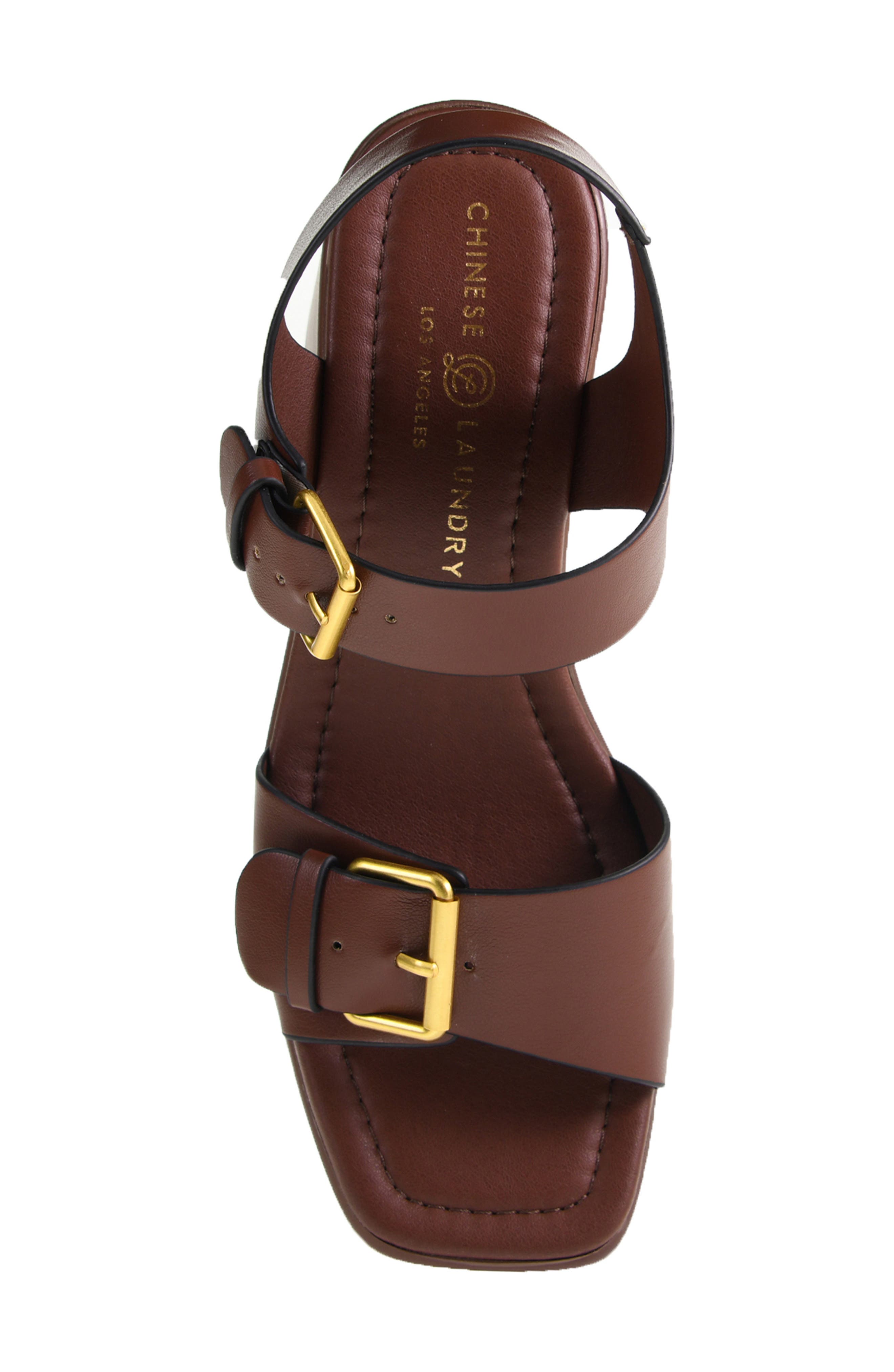 Chinese Laundry Drew Ankle Strap Platform Sandal, Alternate, color, 