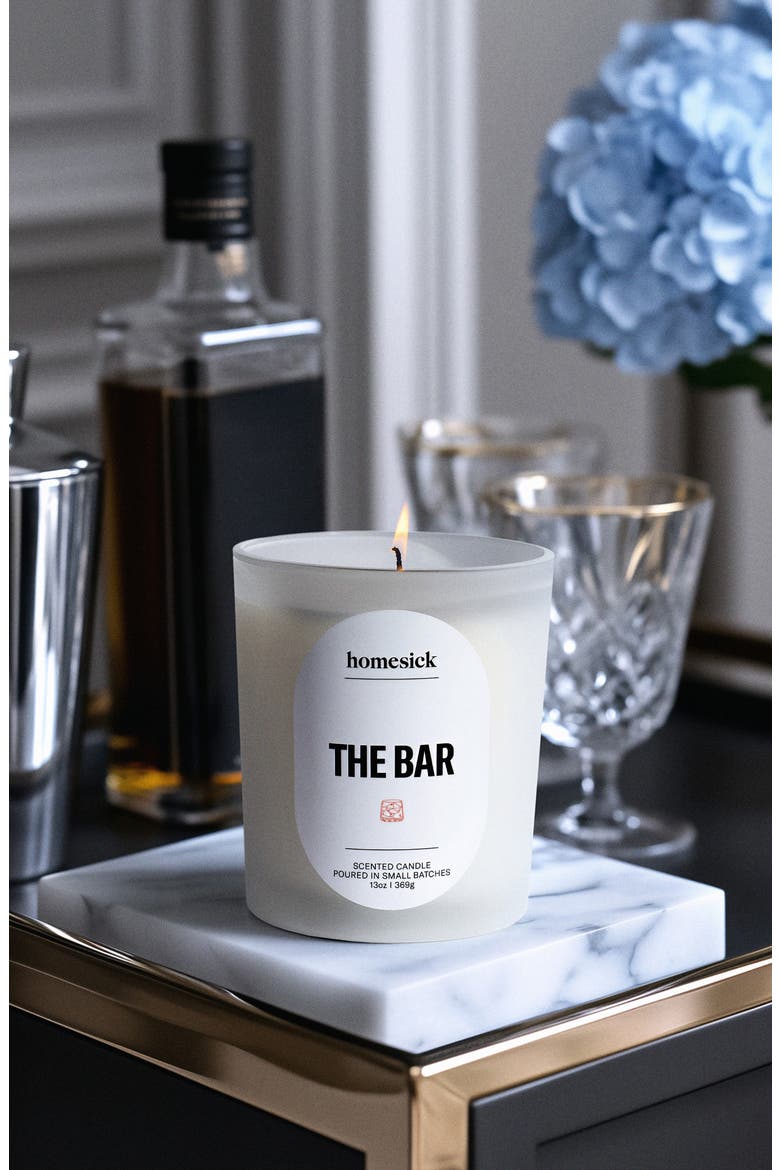 The Bar Candle, Alternate, color, WHITE