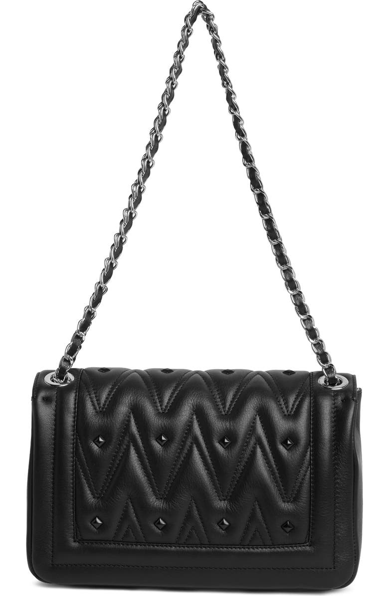 VALENTINO BY MARIO VALENTINO Alice Diamond Leather Shoulder Bag, Alternate, color,