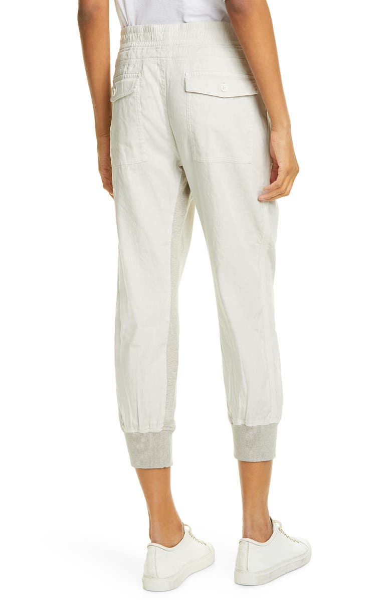 James Perse Mixed Media Pants, Alternate, color, 