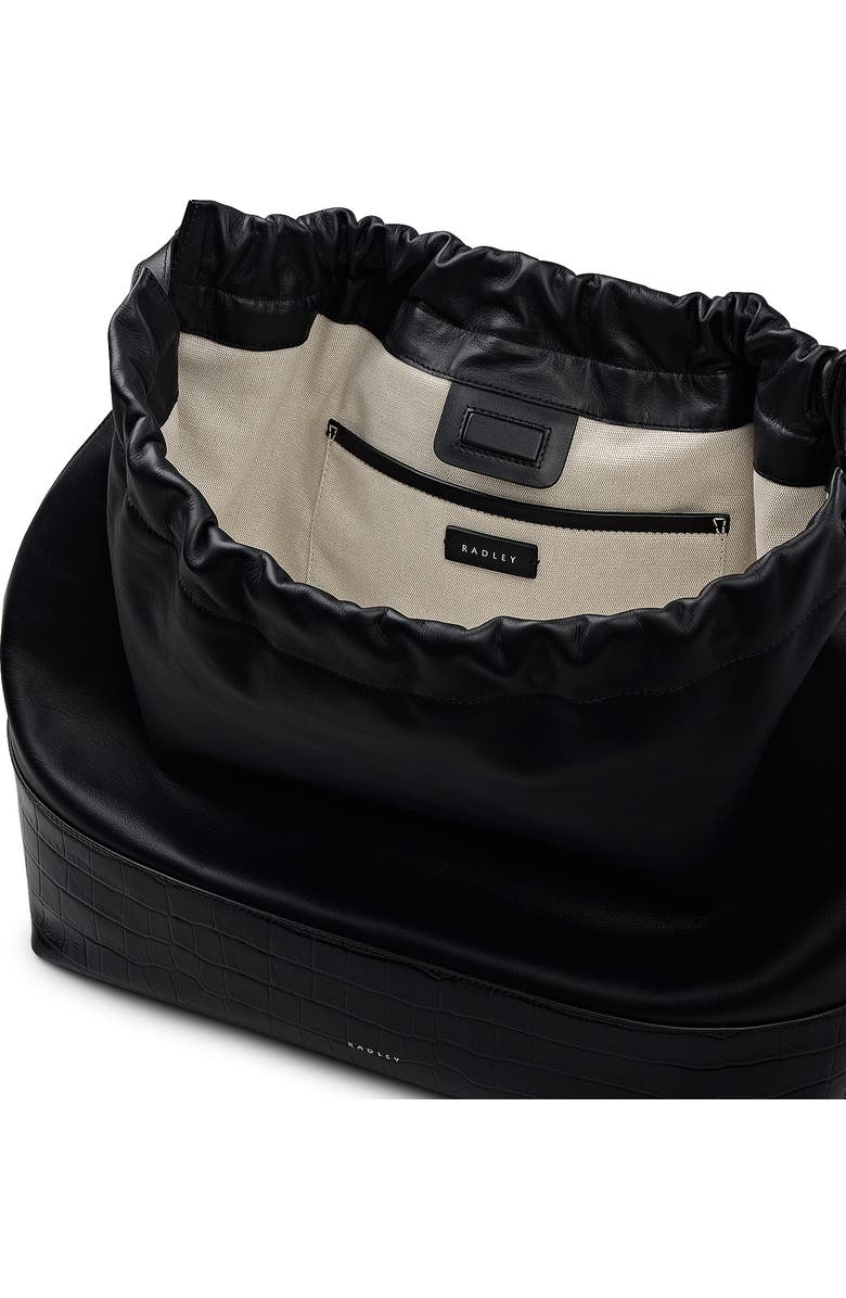 Radley The Portobello Large Drawstring Shoulder Bag, Alternate, color, Black