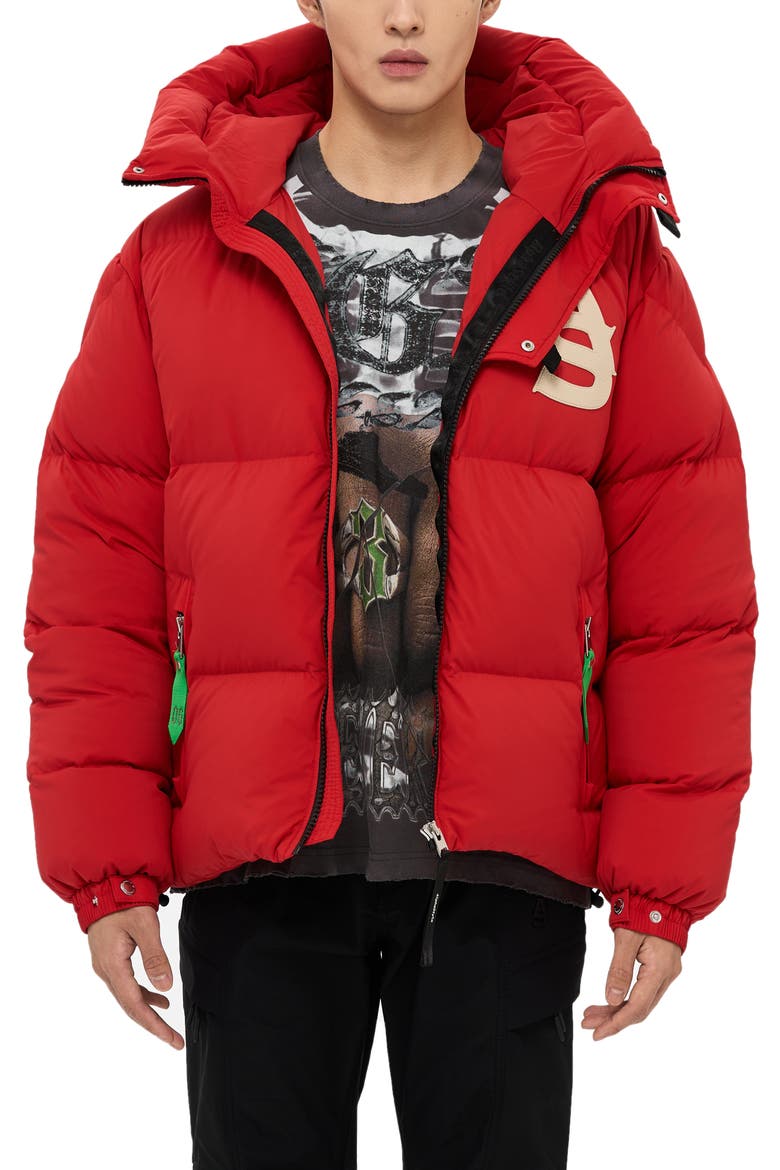 Kudu Puffer [Alpha Never Broke Darkshine Edition], Alternate, color, RED