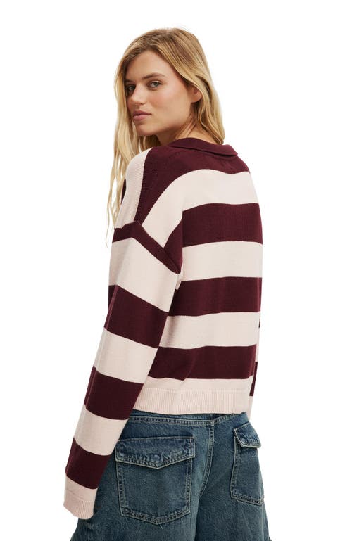 Cotton On Luxe Collar Sweater In Multi