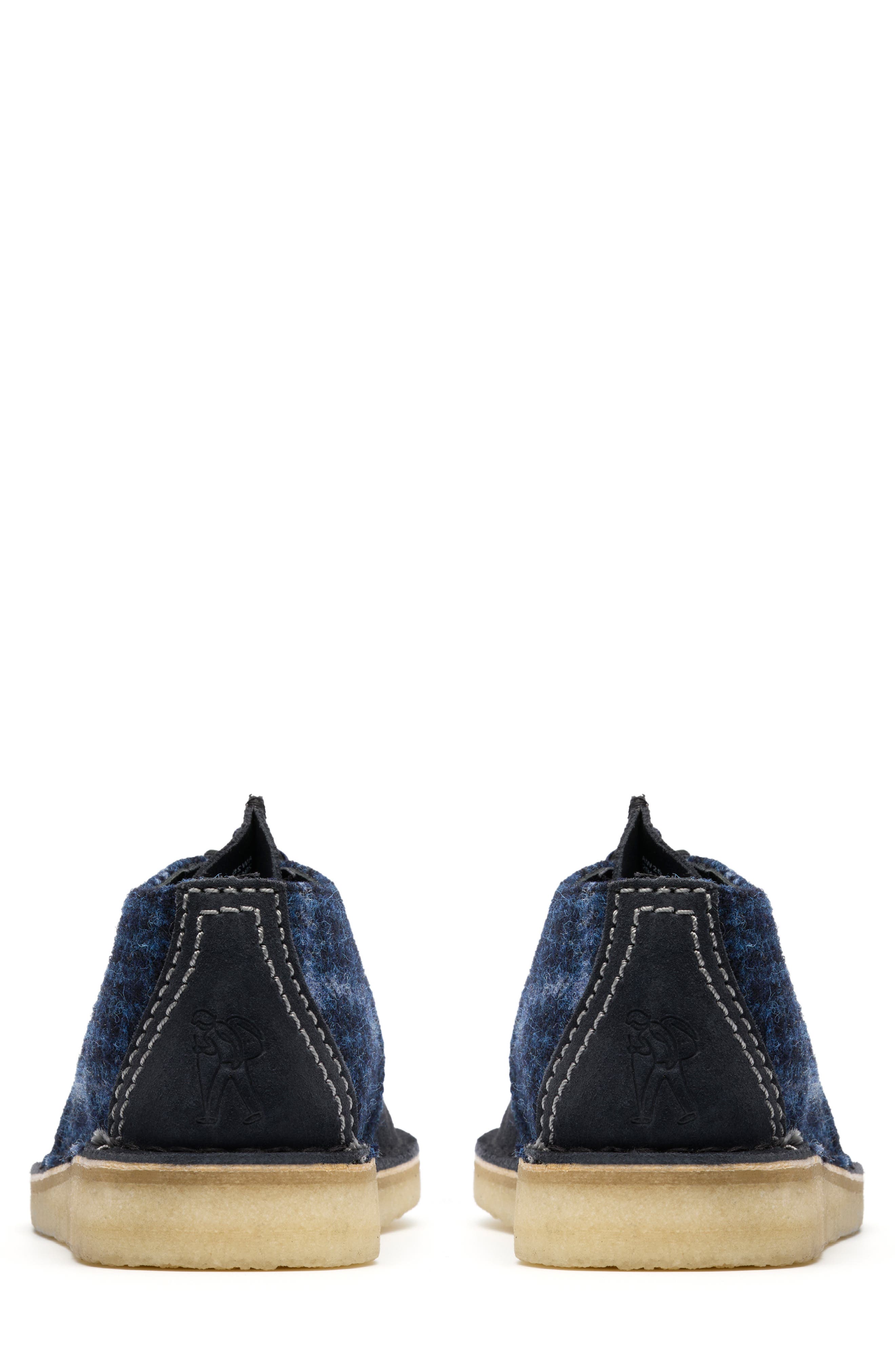 Clarks<sup>®</sup> Originals Desert Trek Chukka Boot, Alternate, color, Navy Tweed Comb