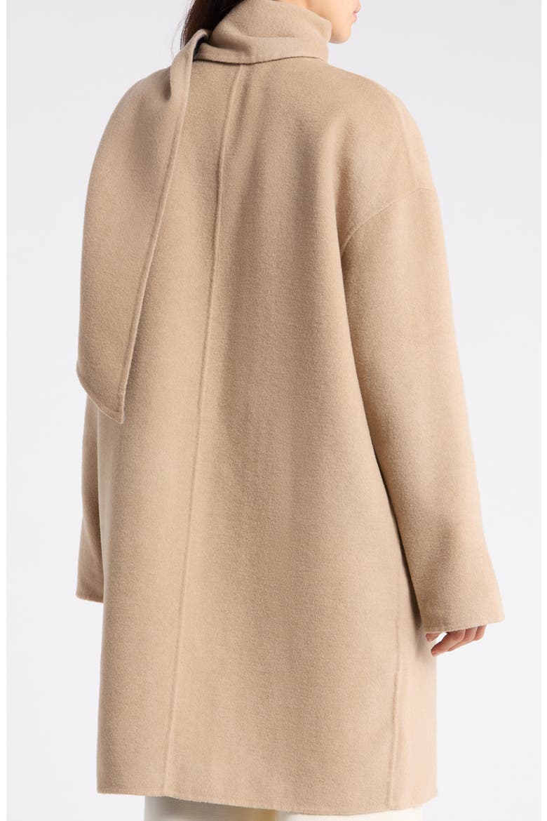 Ivy Double-Faced Coat, Alternate, color, GREY/ CAMEL