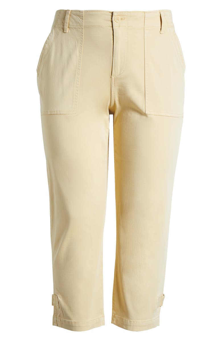 Liverpool Los Angeles Utility Crop Wide Leg Cargo Pants, Alternate, color,