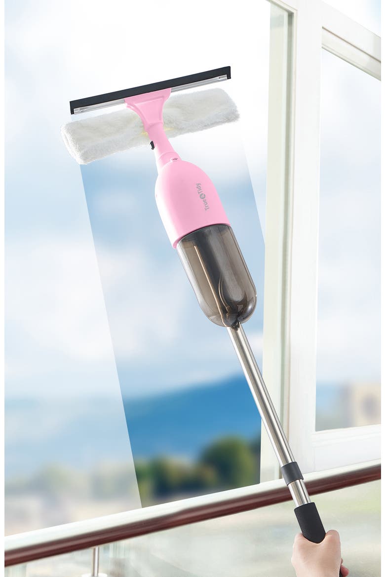 True & Tidy 360 Refillable Spray Mop, Alternate, color, PINK