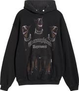 Represent Thoroughbred Oversize Cotton Graphic Hoodie