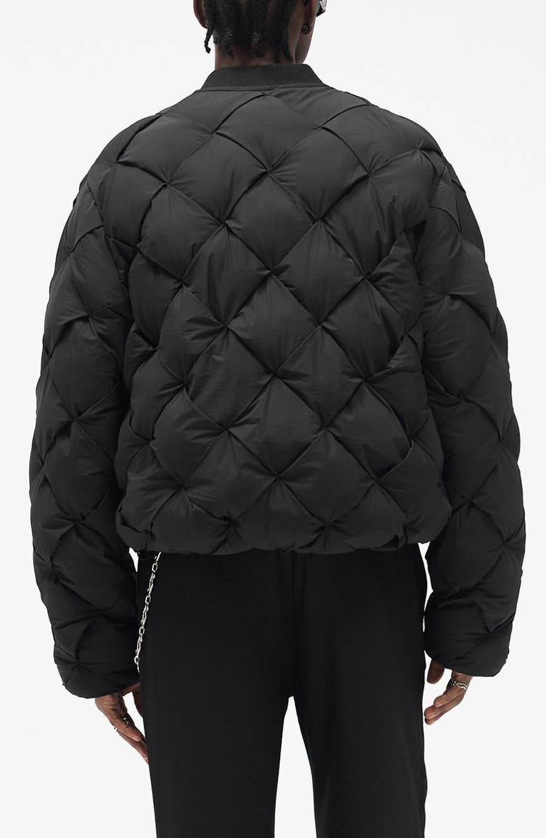 Represent Pillow Puffer Jacket, Alternate, color, Jet Black