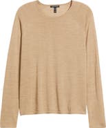 Eileen Fisher Crewneck Wool Sweater