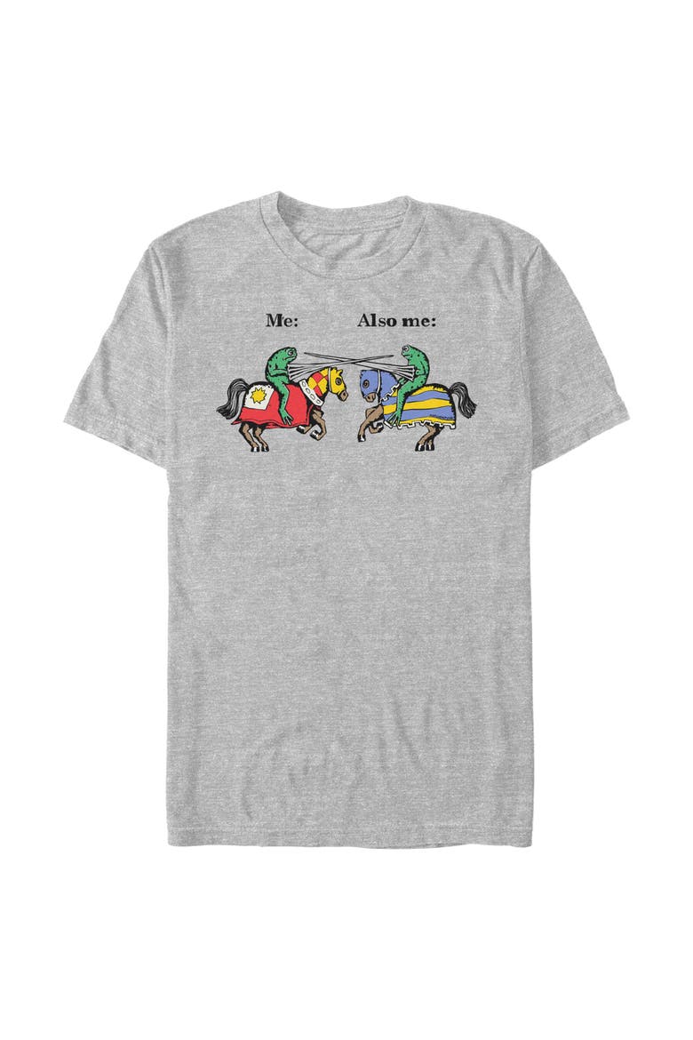 Men's Lost Gods Jousting Frogs  Graphic T-Shirt, Main, color, Sport Grey