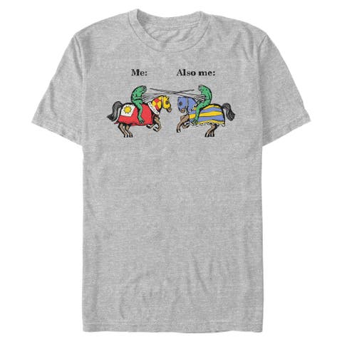 Men's Lost Gods Jousting Frogs Graphic T-Shirt