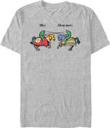 Lost Gods Men's Lost Gods Jousting Frogs  Graphic T-Shirt