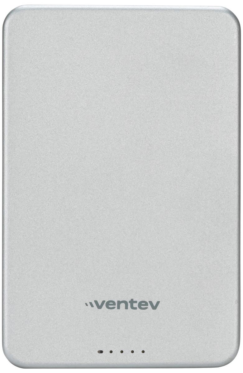 Ventev 5K mAh Qi2 Wireless ULTRAFAST Portable Magnetic Battery, Main, color, Gray