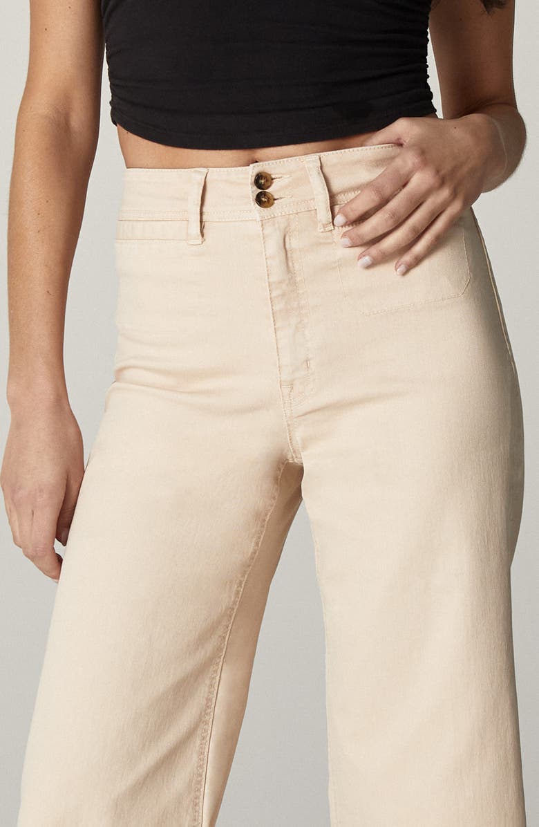 Unpublished Gemma Crop Wide Leg Jeans, Alternate, color, 