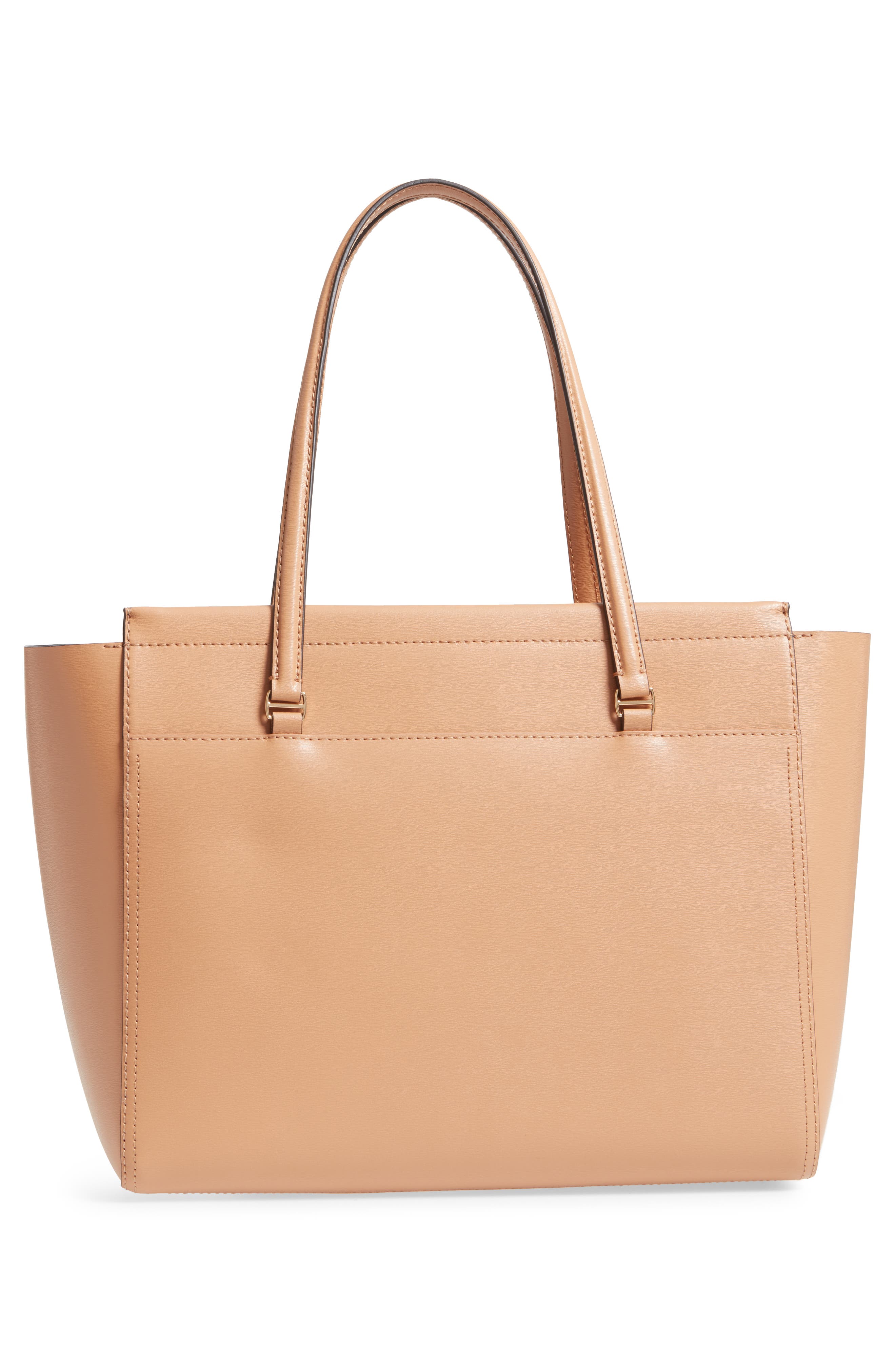 Tory Burch Parker Leather Tote, Alternate, color, 