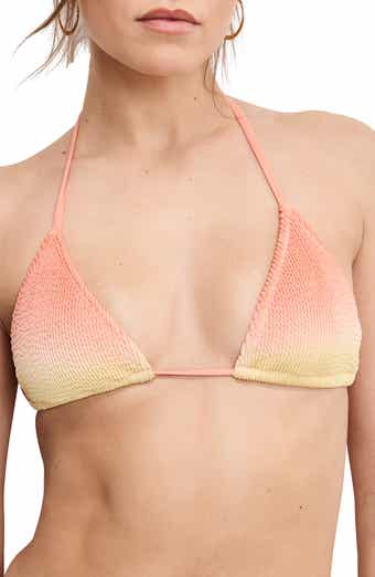 Good American Always Fit Triangle Bikini Top
