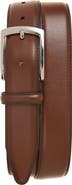 Johnston & Murphy Double Stitch Leather Belt