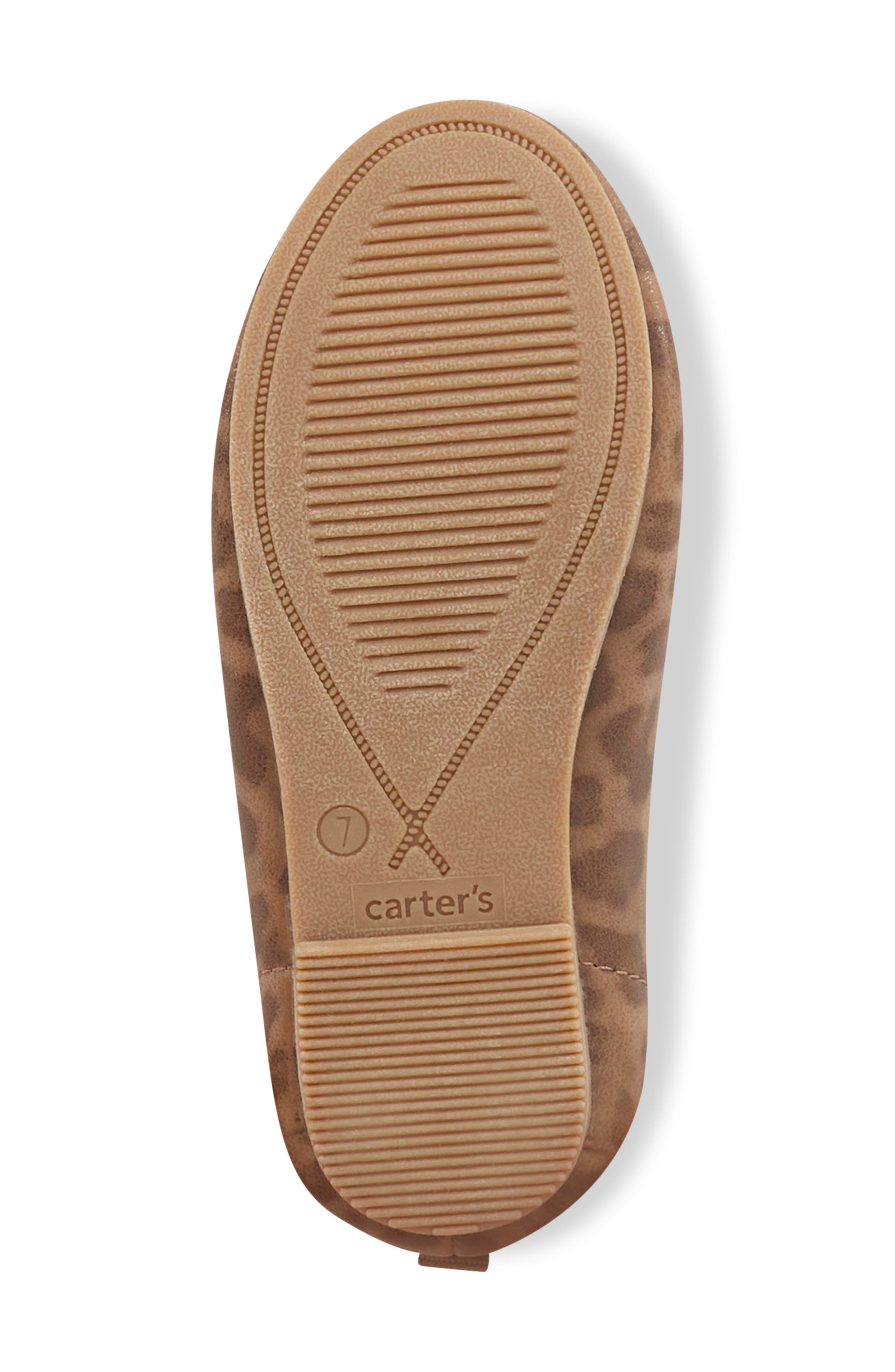 CARTERS Kids' Mae Mary Jane, Alternate, color, Light Brown Print