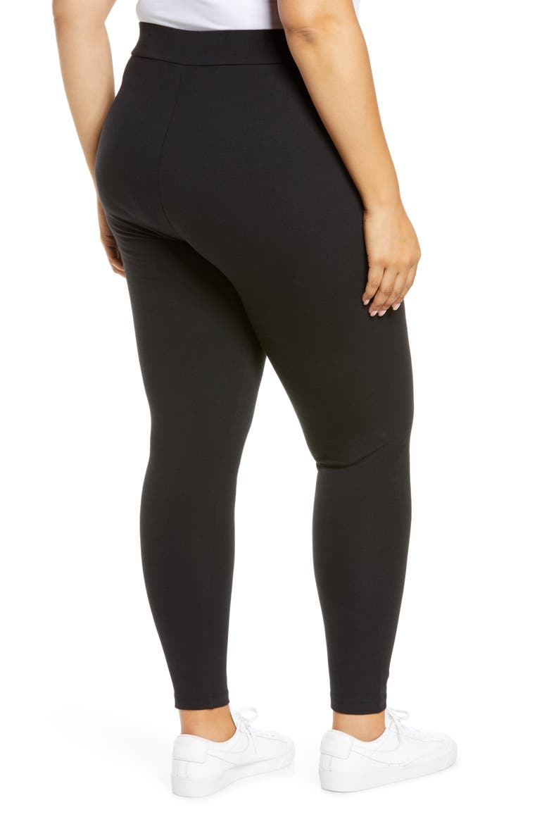 Graphic Leggings, Alternate, color, BLACK