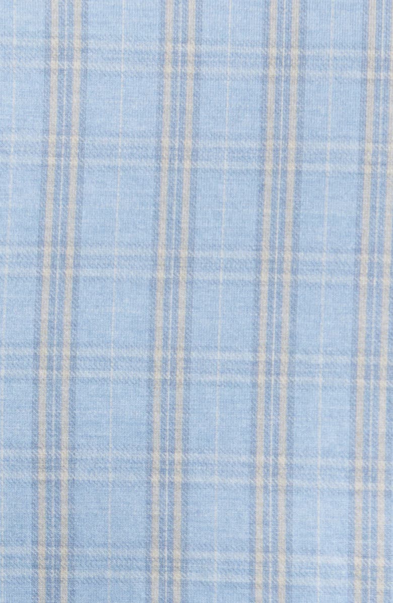 Bugatchi James OoohCotton<sup>®</sup> Plaid Button-Up Shirt, Alternate, color, Air Blue