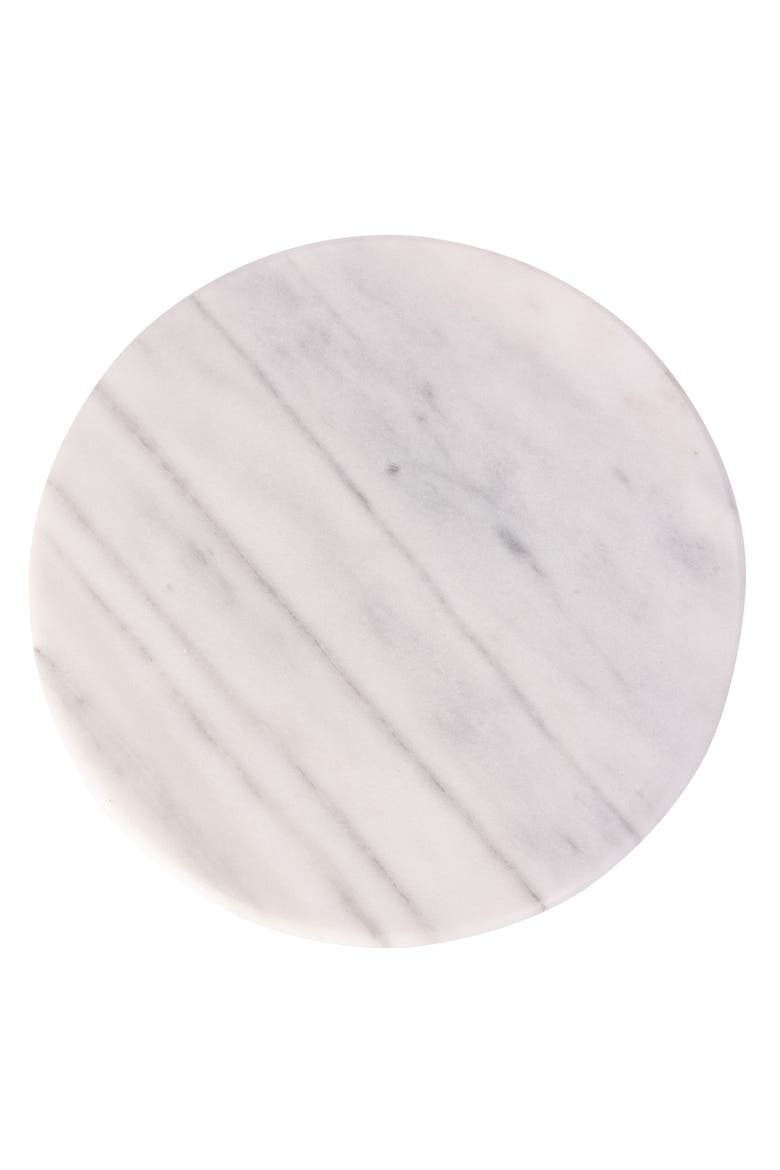 Artifacts Trading Company Lazy Susan, Alternate, color, White Matte