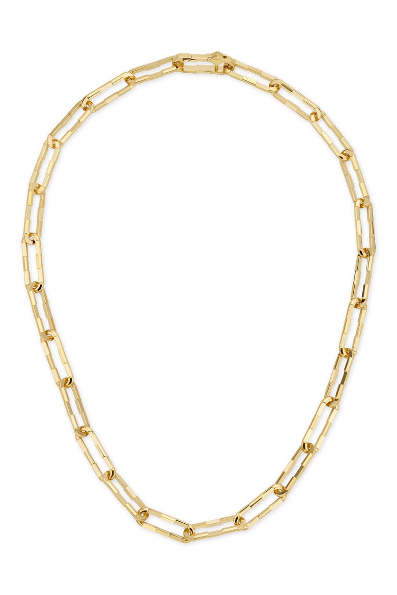 Link to Love Chain Necklace, Main, color, NO COLOR