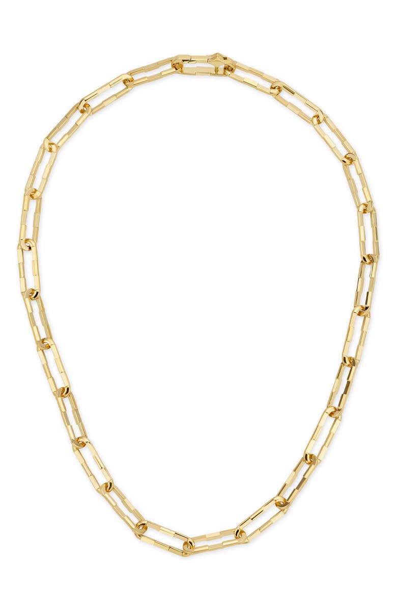 Gucci Link to Love Chain Necklace, Main, color,