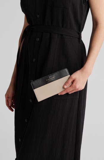 large slim bifold wallet