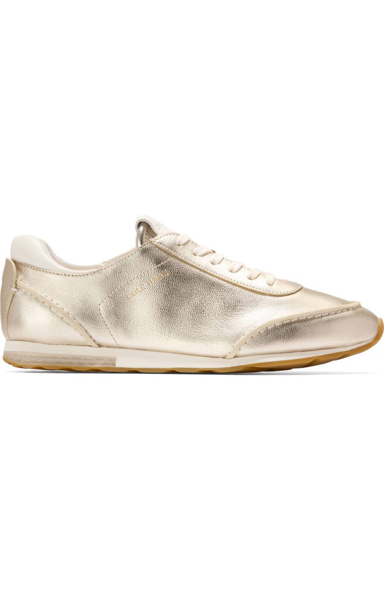 Cole Haan GrandPro LP Runner Energyweave Sneaker, Alternate, color, Soft Gold Leather