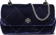 Tory Burch Kira Velvet Quilted Convertible Crossbody Bag