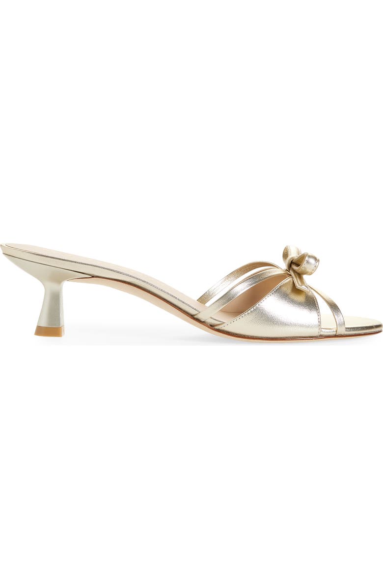 Stuart Weitzman Felicity Slide Sandal, Alternate, color, Platino